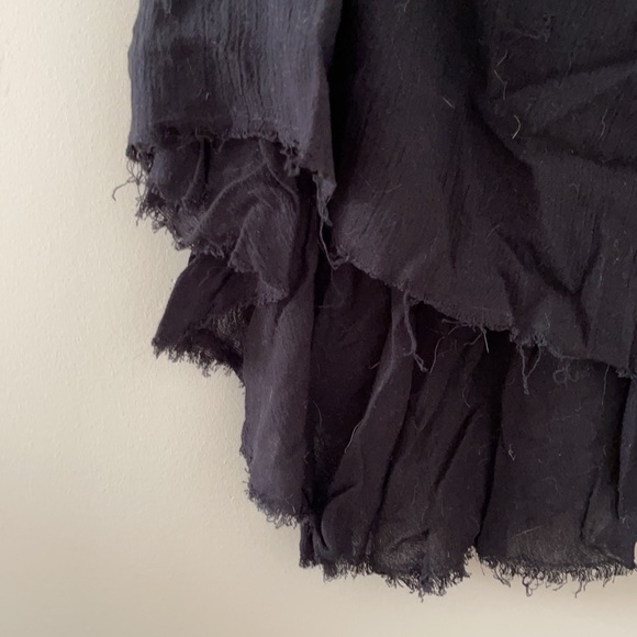 Free People gauze hi-low dress with crochet front - Picture 2 of 4